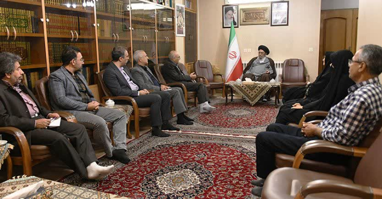 دیدار با امام جمعه محترم